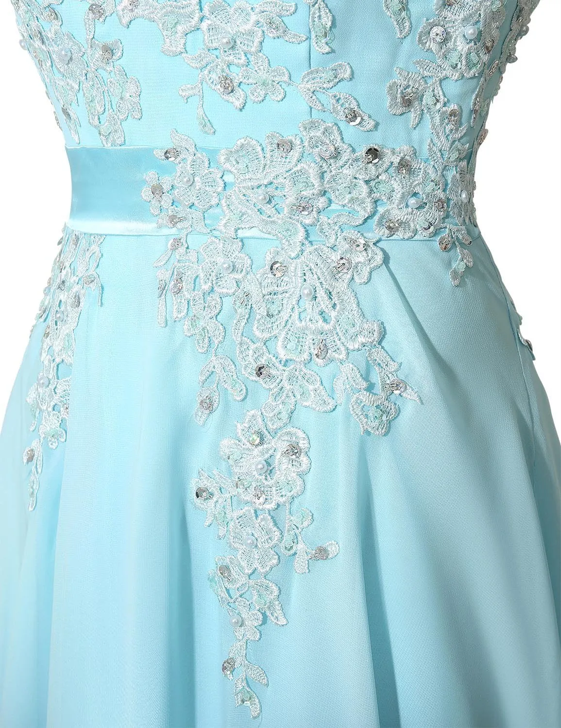 Sarahbridal Women's Long Prom Dress Chiffon Bridesmaid Dresses Ball Gowns SSD181