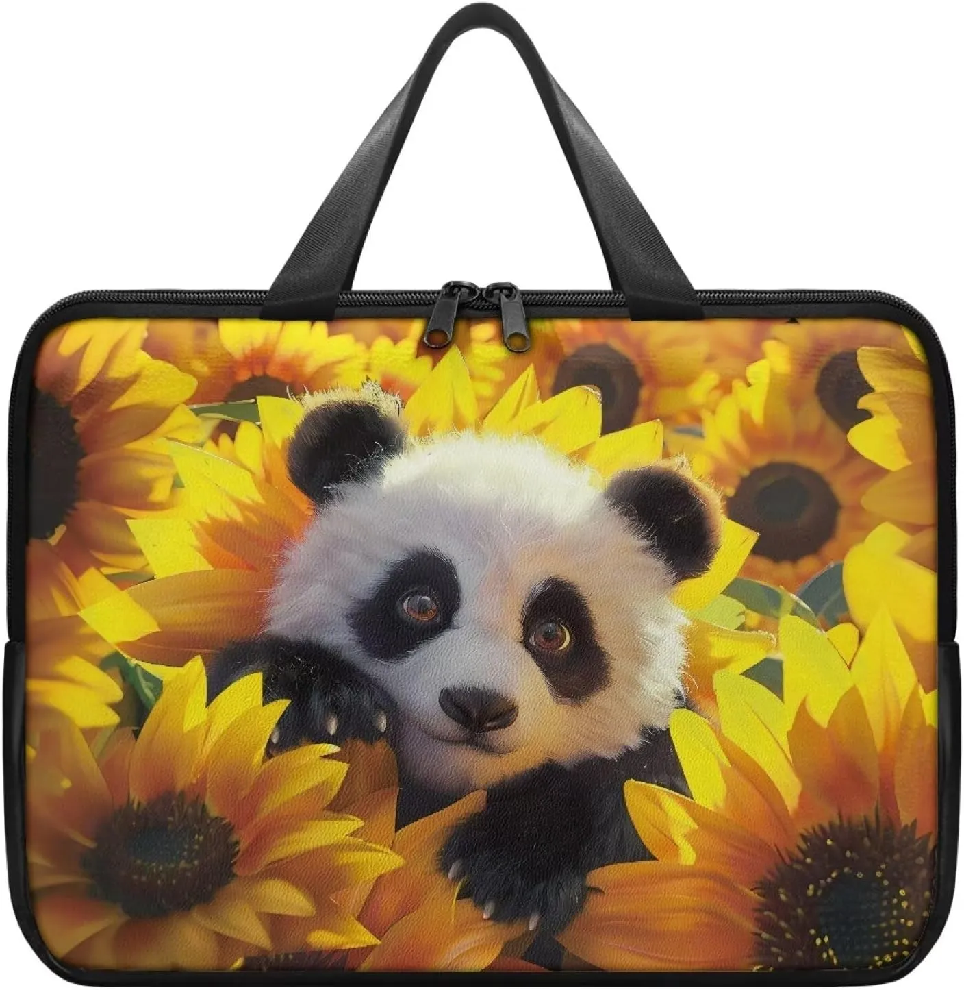 SEANATIVE Waterproof Computer Bag with Zipper Laptop Bag Tablet Shoulder Bag Computer Accessories Briefcase Handbag