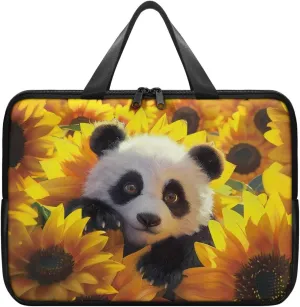 SEANATIVE Waterproof Computer Bag with Zipper Laptop Bag Tablet Shoulder Bag Computer Accessories Briefcase Handbag