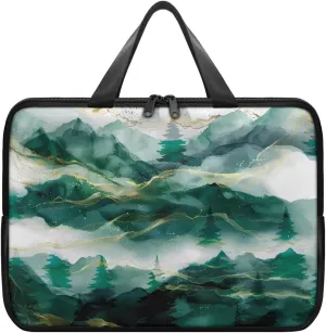 SEANATIVE Waterproof Computer Bag with Zipper Laptop Bag Tablet Shoulder Bag Computer Accessories Briefcase Handbag