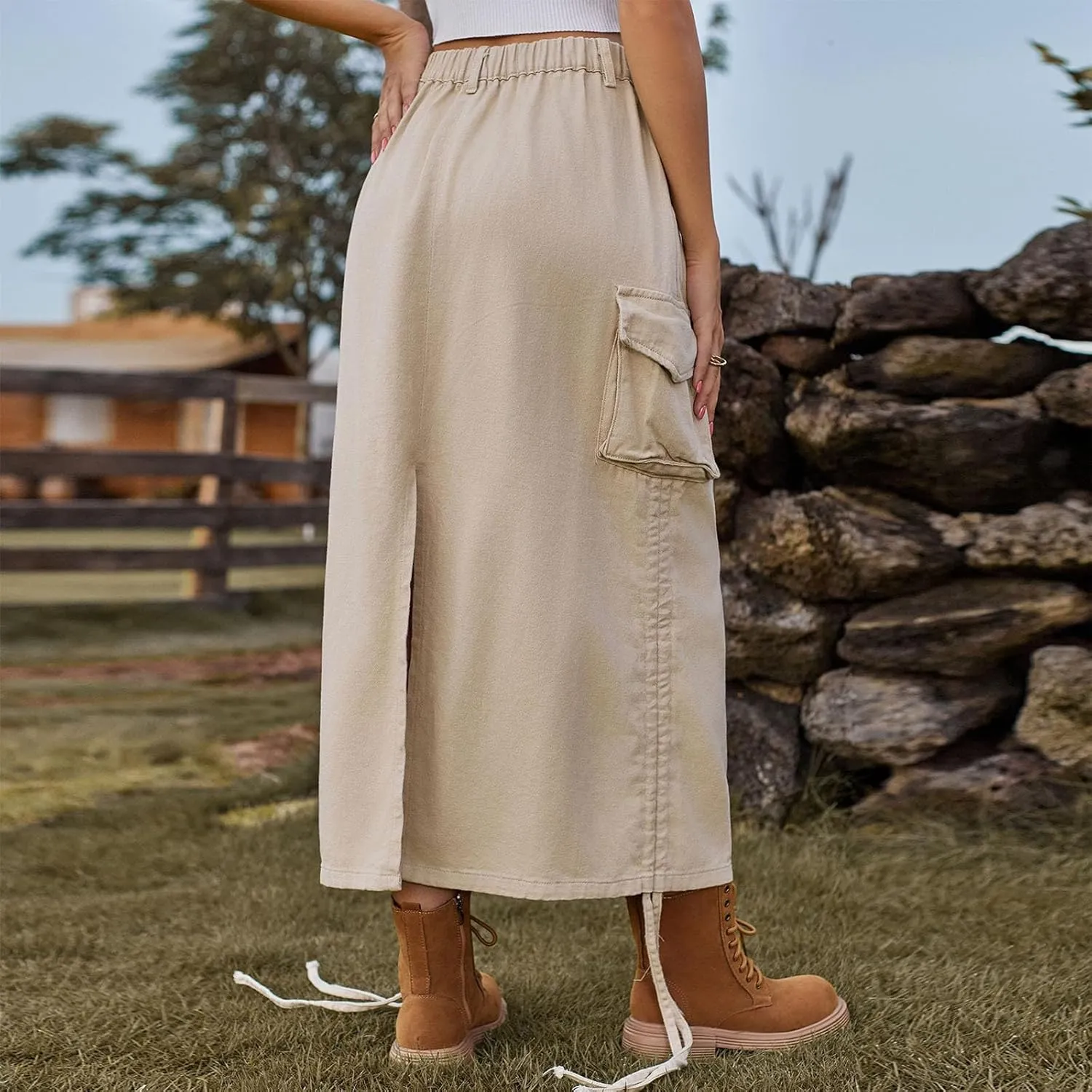 Skirts for Women 2024 Sexy Ruched Bodycon Skirt Above Knee Silky Hip-Wrapped Skirts Denim Drawstring Tight Skirt