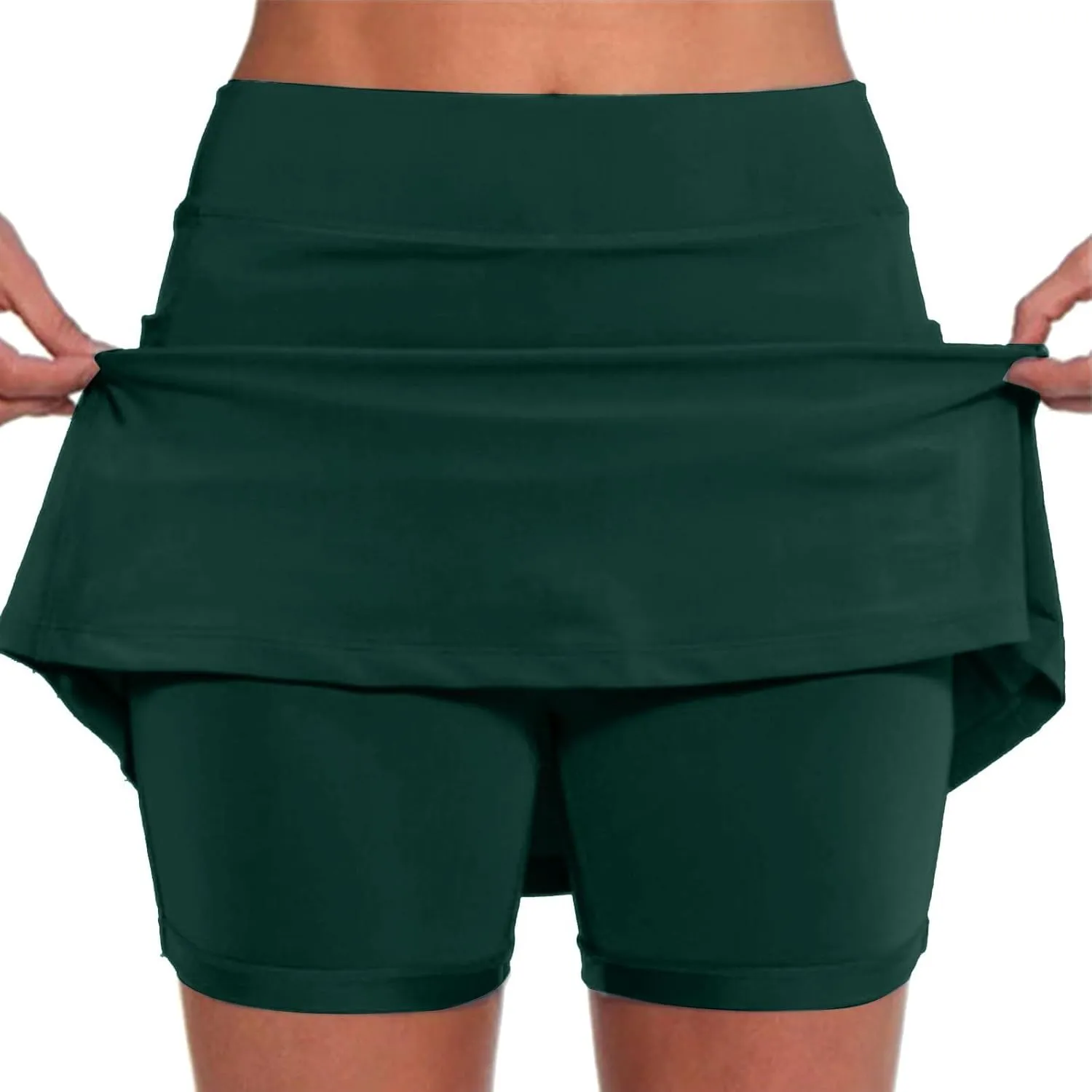 Skorts for Woman Dressy Casual High Waist Tennis Skirt Athletic Golf Skorts with Pockets Summer Gym Workout Outfits