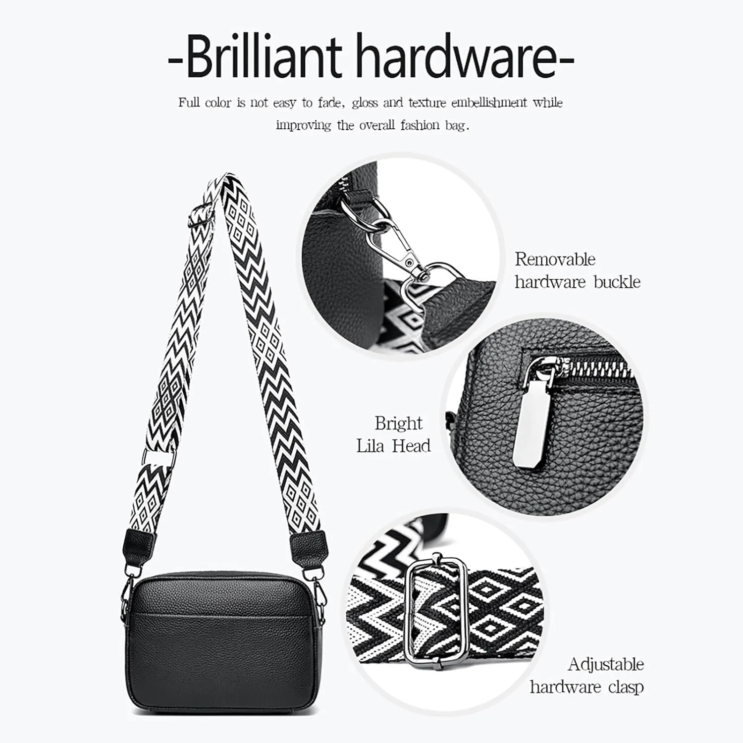 Small Sling Backpack Crossbody Bag 2023 Fashion Simple One Shoulder Crossbody Bag Vintage Shoulder Strap Cowhide