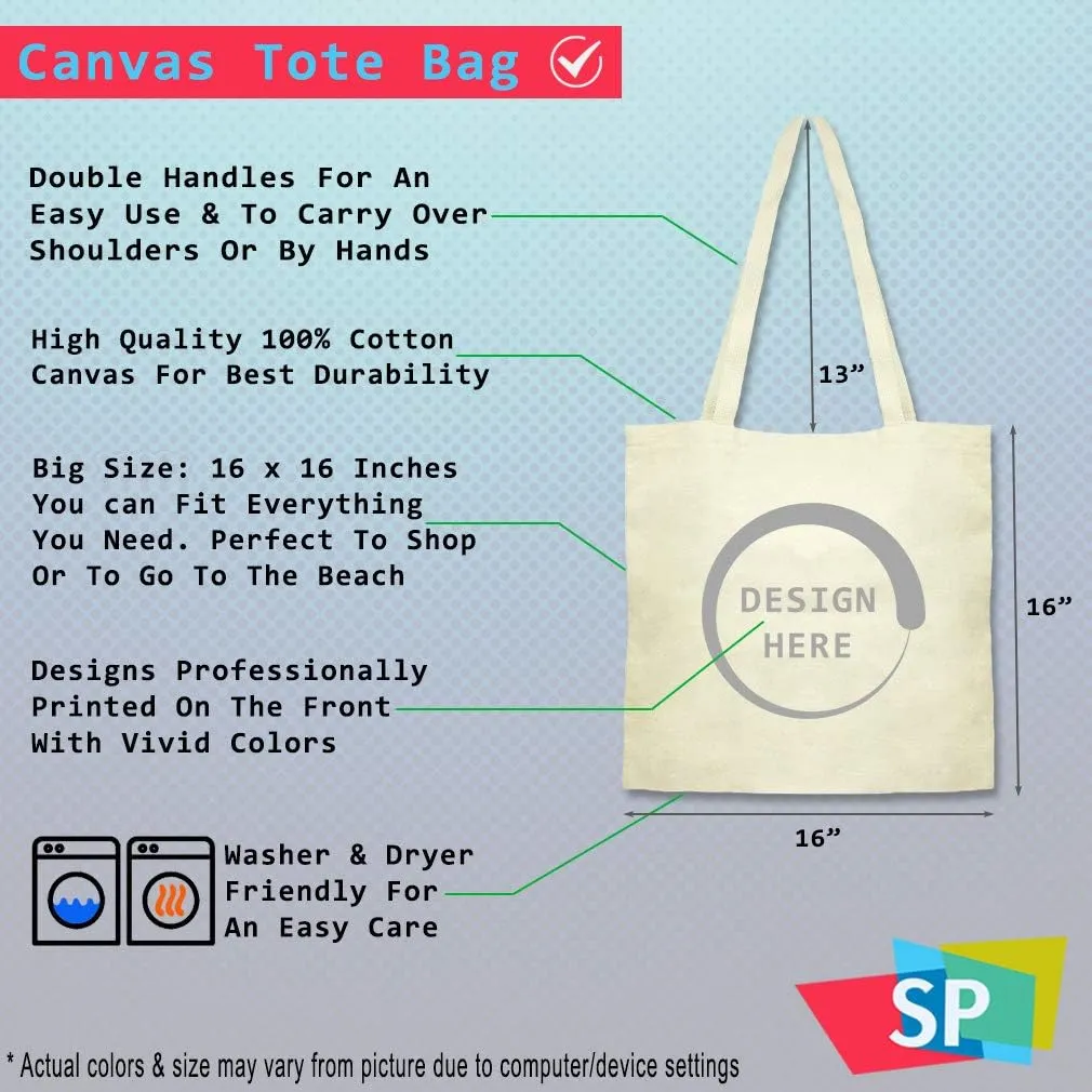 Speedy Pros Canvas Tote Bag for Women I like Doing Hoodrat Stuff with My Friends Drinking Beach Bags for Women