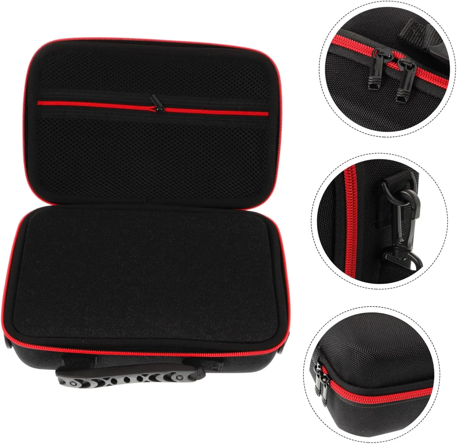 STOBOK Small Camera Bag Portable DIY Photography Storage Pouch with Compartments for Easy Organization for Travel and Digital Accessories