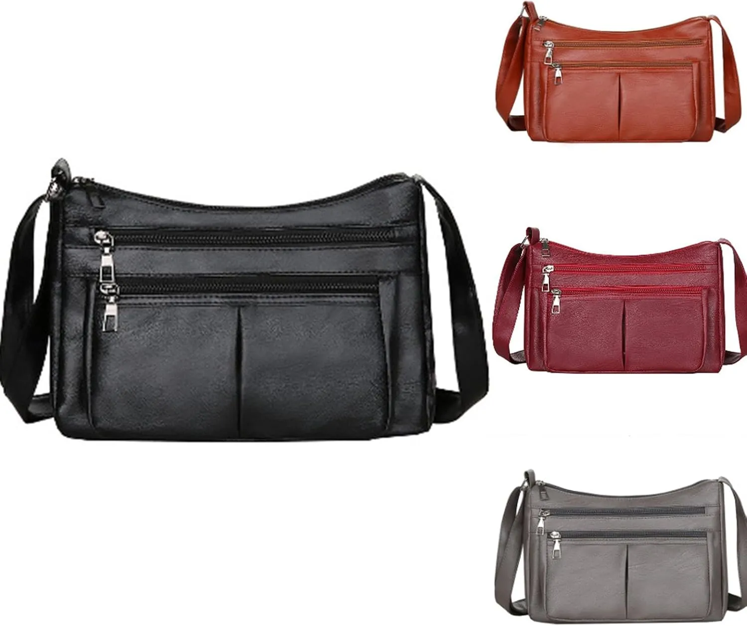 Tote Bag For Women Casual Leather Retro Shoulder Bags Versatile Cross Body Handbags For Shopping Travel Essential X
