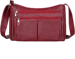 Tote Bag For Women Casual Leather Retro Shoulder Bags Versatile Cross Body Handbags For Shopping Travel Essential X