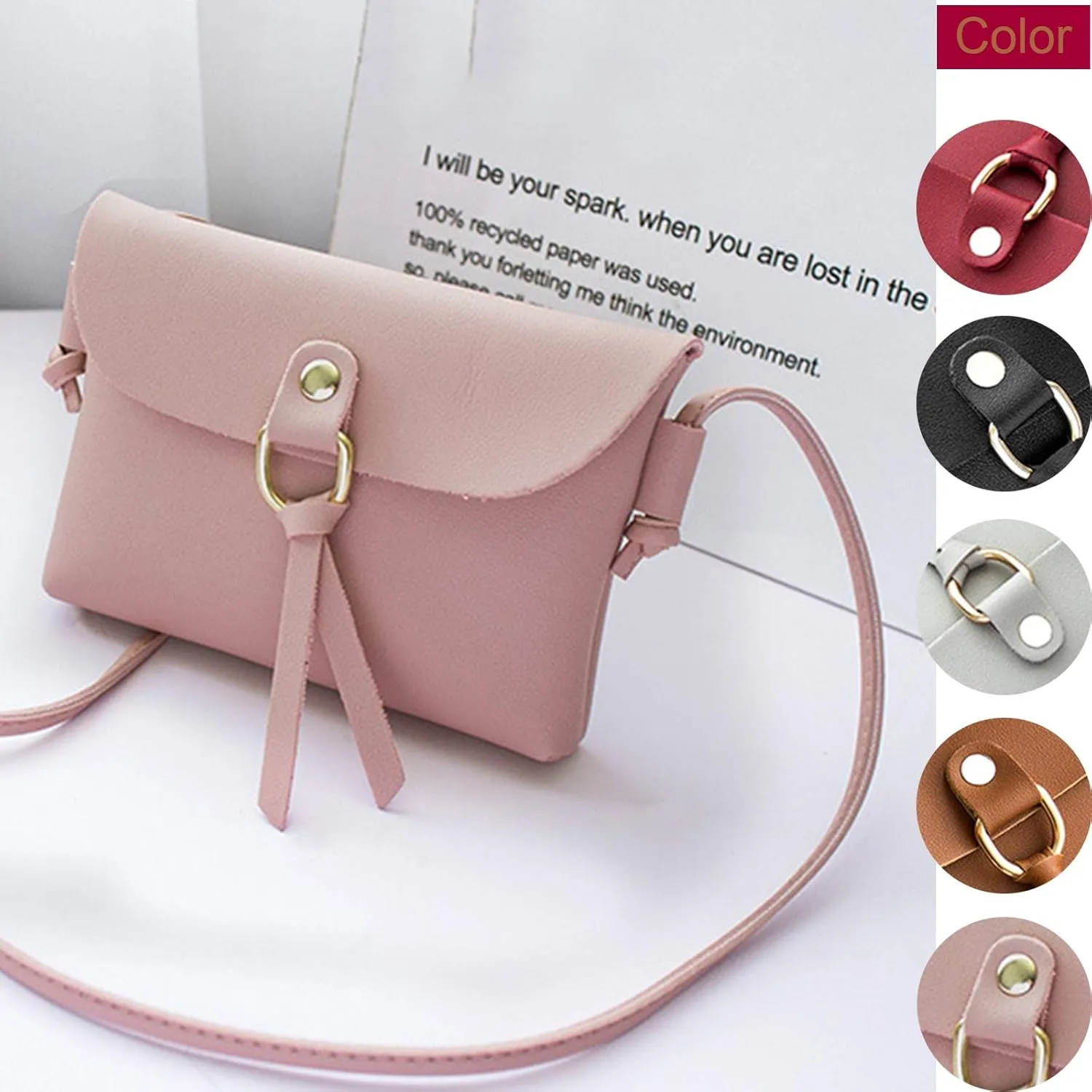 Tote Bag For Women Mini Tassels Square Cross Body Bags Solid Cover Telephone Shoulder Bag For Shopping Travel W