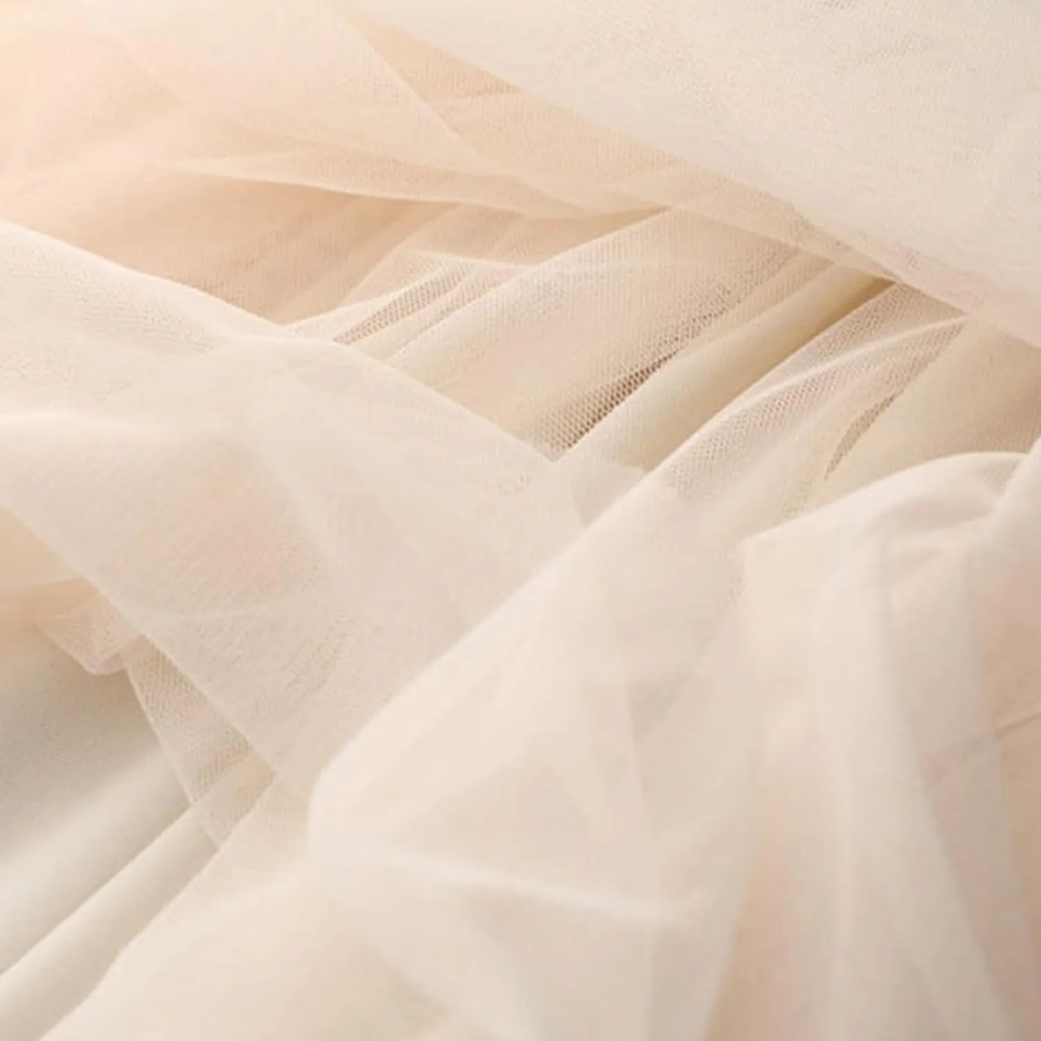 Tulle Skirts for Women Elastic Midi Skirt A-line Irregular Layered Mesh Tutu Skirts Pleated Skirts for Women
