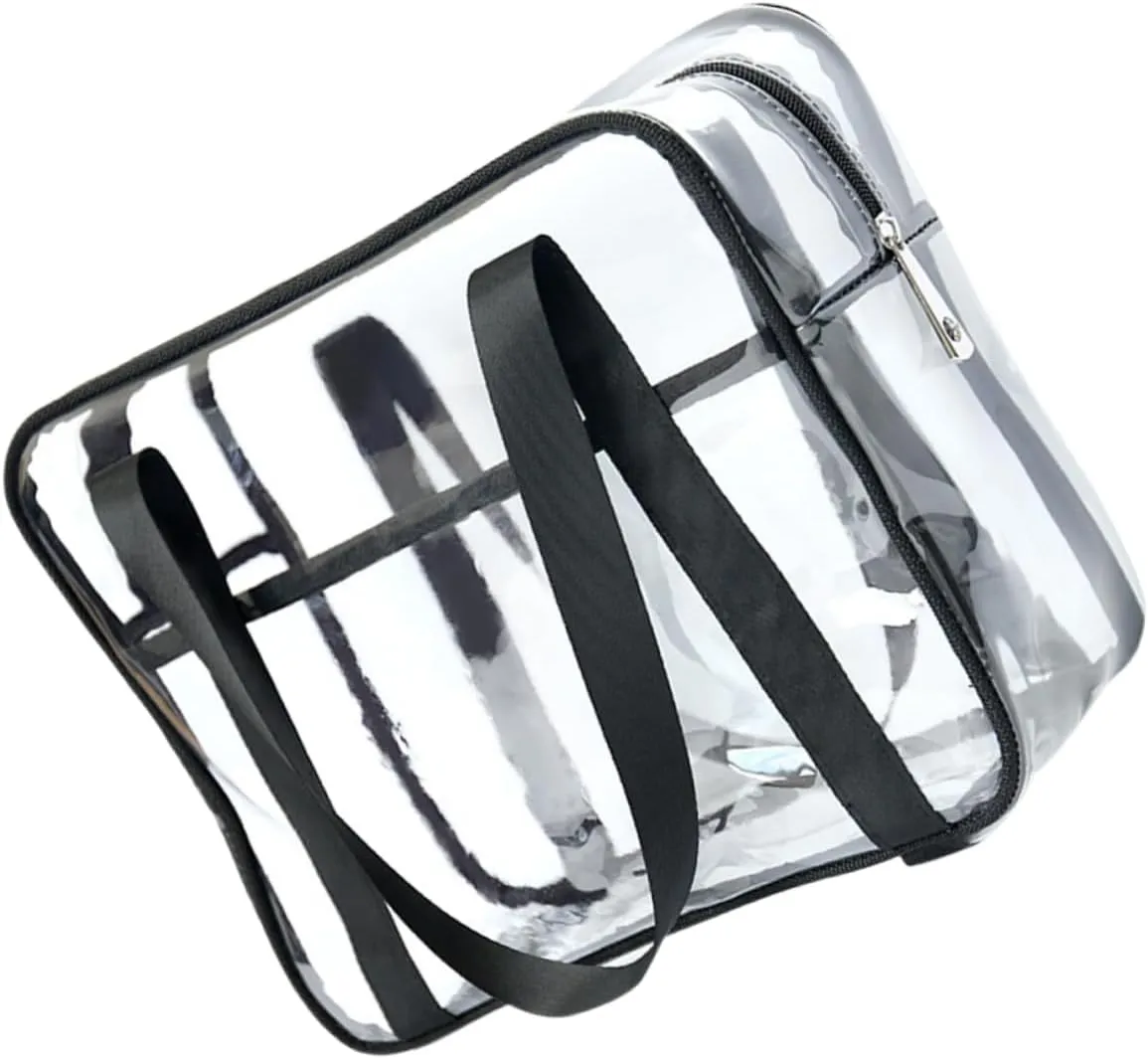 VICASKY Hanging Travel Toiletry Bag Pvc Makeup Bag Zipper for Cosmetics for Women's Travel Accessories