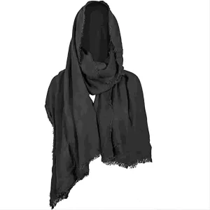Women Cowl Hood Scarf Rogue Hood Medieval Cloak Renaissance Costume Hooded Cape Hat Cyberpunk Accessories
