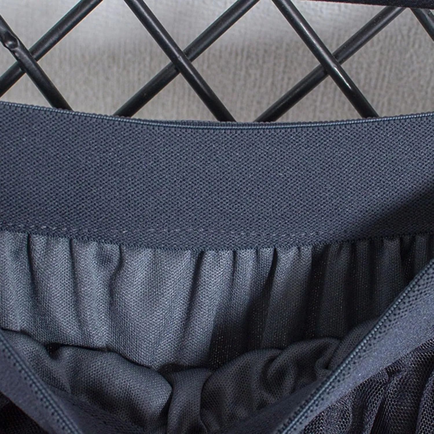 Women Tulle Skirts Solid Color Elastic Waist Mesh Tiered Layered Asymmetrical Skirt Casual Fashion Elegant Skirts