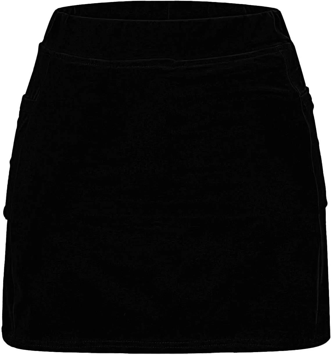 Womens Golf Pleated Tennis Skirts Solid Color Style Soft Culottes Skinny Mid Waisted Athletic Sport Short Skirts