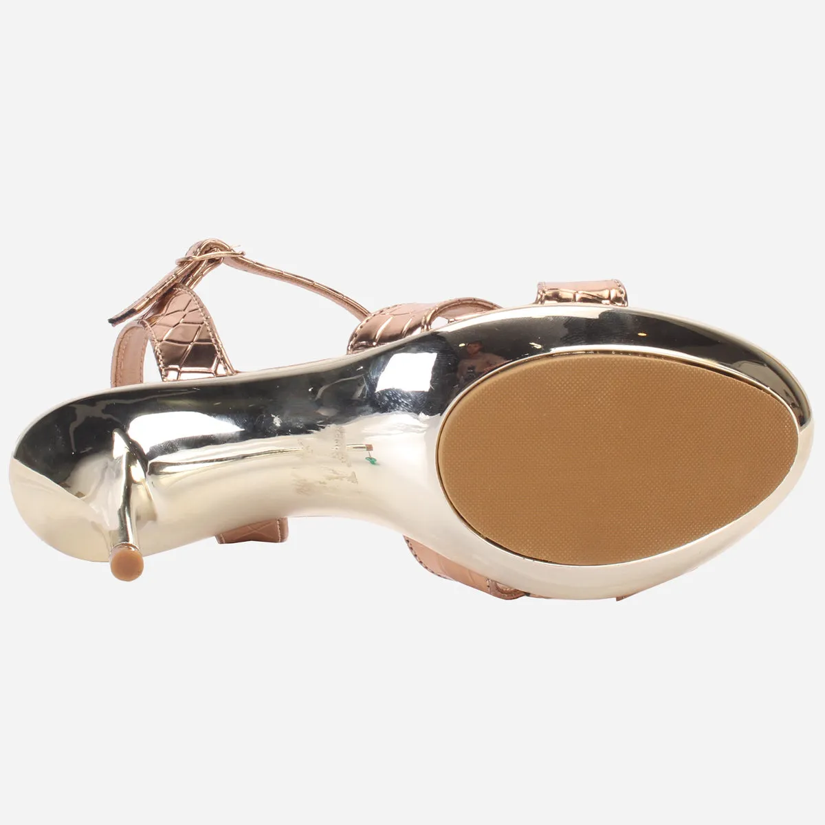 Womens "TABBAT" Shimmery Party Sandals