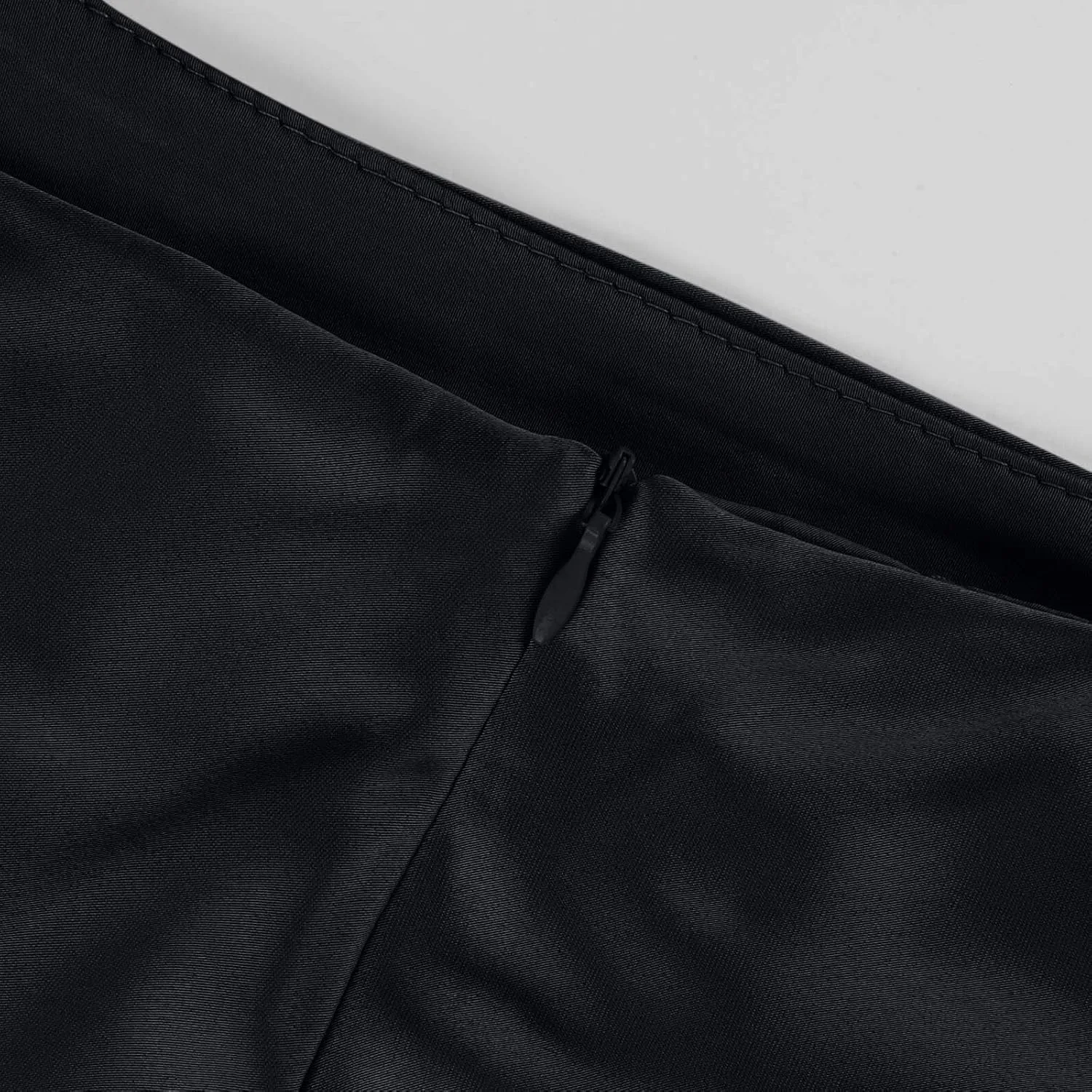 Women's Summer Casual Maxi Slim Skirt High Waist Elastic Solid Glossy Skirts