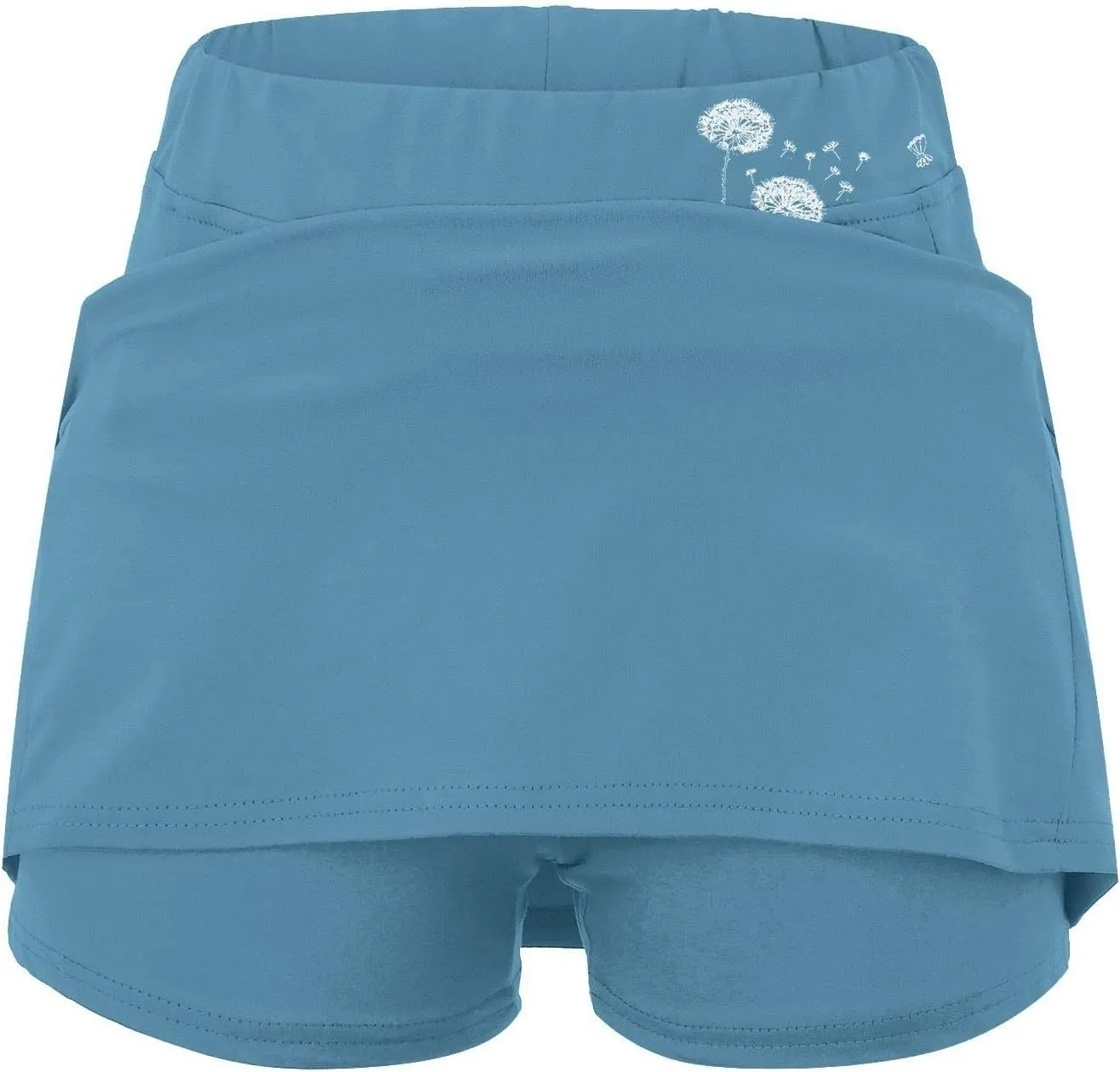Womens Tennim Shirt Tummy Control Double Layer High Waisted Skorts Stretchy Baggy Breathable Comfy Skirts with Pckets