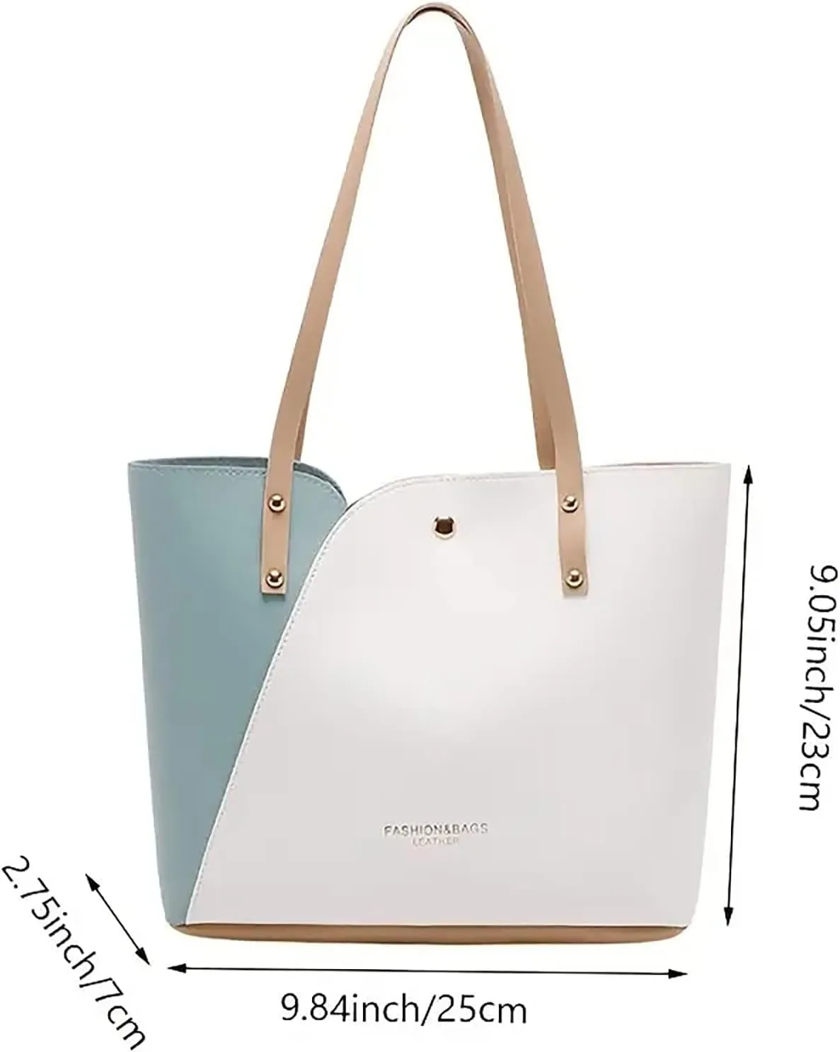 Womens Tote Bag Fashion Handbags Ladies Purse Shoulder Bags Tote Leather Bag Tote Bag with Pockets