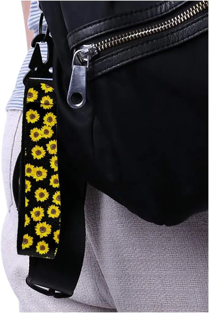 Xhuibop Wristlet Keychain Accessories for Women Short Length Keychain Holder