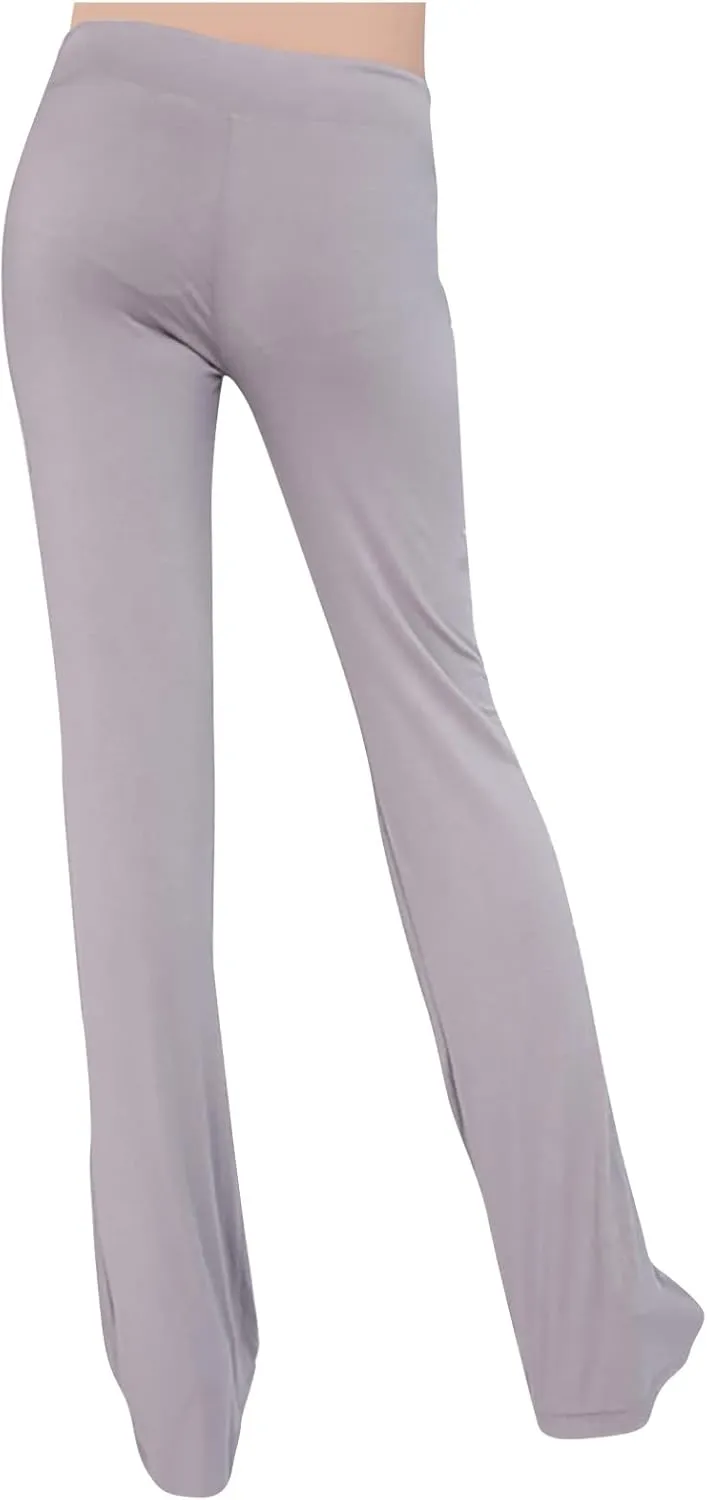 yardsong Womens Workout Pants High Waist Wide Leg Yoga Pants Flare Bootcut Soft Gym Leggings Comfy Lounge Trousers
