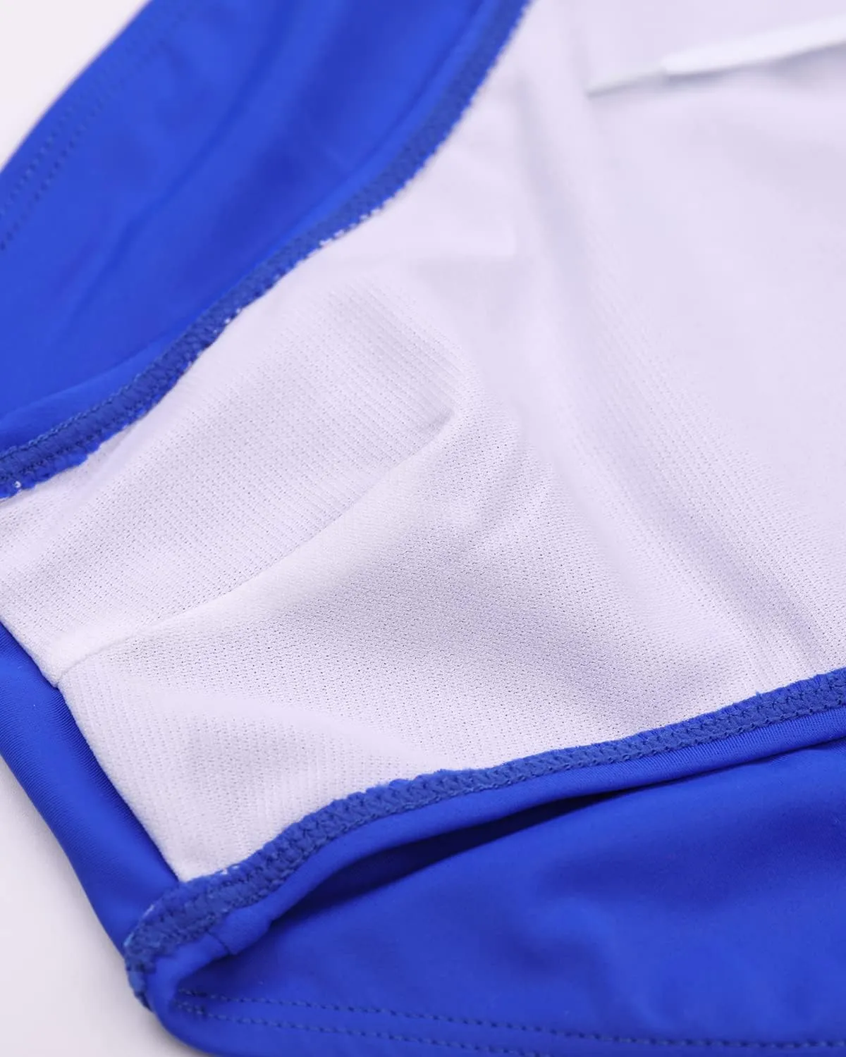 YUZHOU Mens Bikini Swimwear Low Rise Swim Briefs Solid Bathing Suit Sexy Swimsuit with Elastic Drawstring